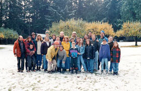 Beginning of the season work party