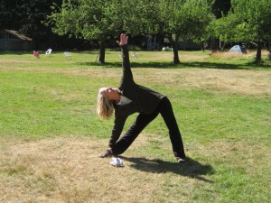 trikonasana