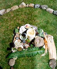 The labyrinth altar
